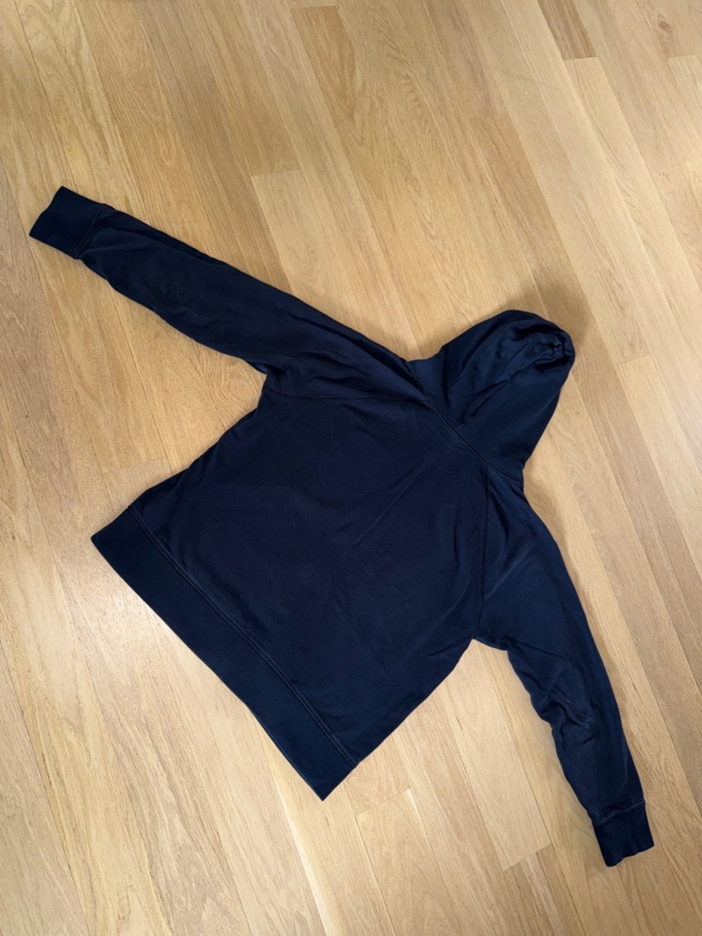 GAP Navy Hoodie with White Logo Sz XL - Picture 8 of 12